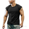 Tee Aclaíochta Oiliúna Bodybuilding Cut Cut